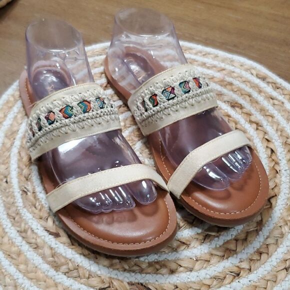 The Sak Jute, Aztec Print Women’s Sandals,  Size 10 - Picture 1 of 9